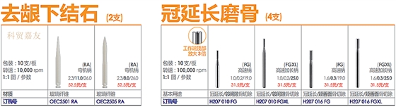 德國奧一去齦下結(jié)石、冠延長磨骨